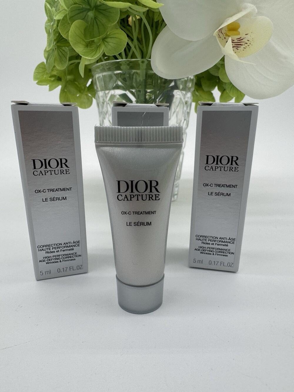 Dior Capture OX-C Treatment Le Serum Face & Neck Serum Set of 3 x 5ml